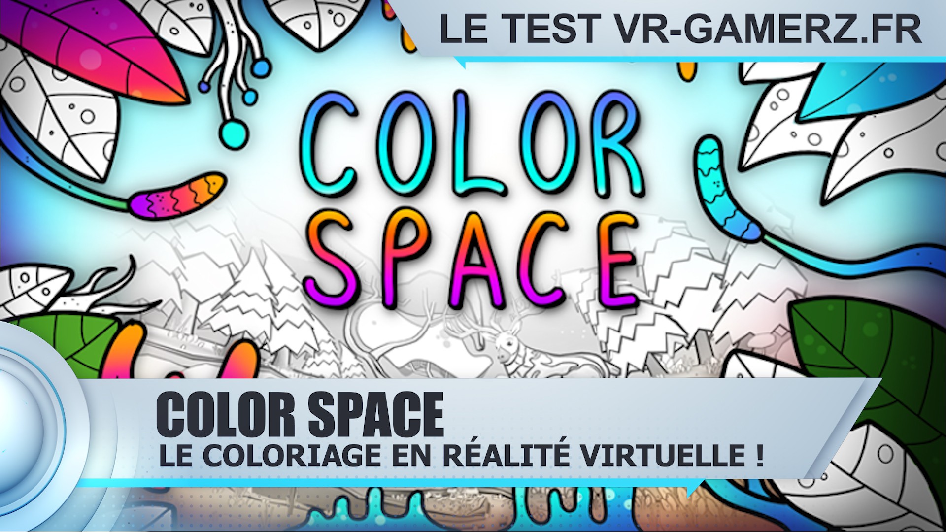 Test Color space Oculus quest : Le coloriage en VR !