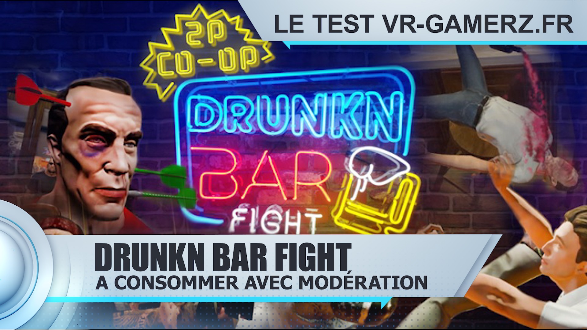 Test Drunkn bar fight Oculus quest