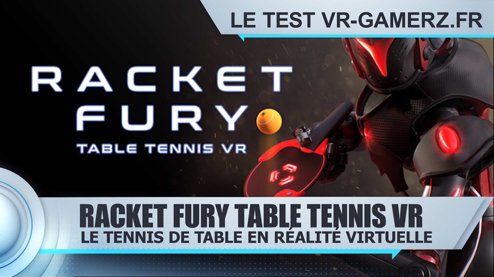 Test Racket Fury Table Tennis VR Oculus quest