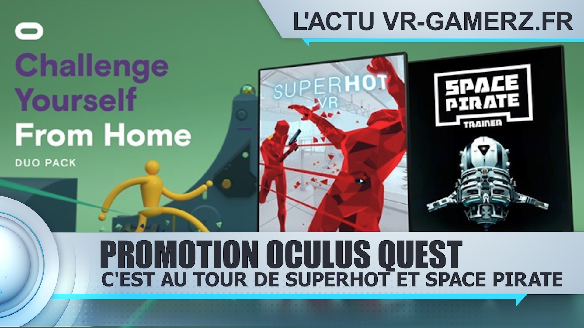 Pack Challenge Yourself From Home Oculus quest