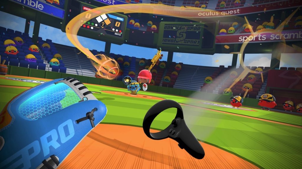 Sport Scramble Oculus quest test VR-gamerz.Fr