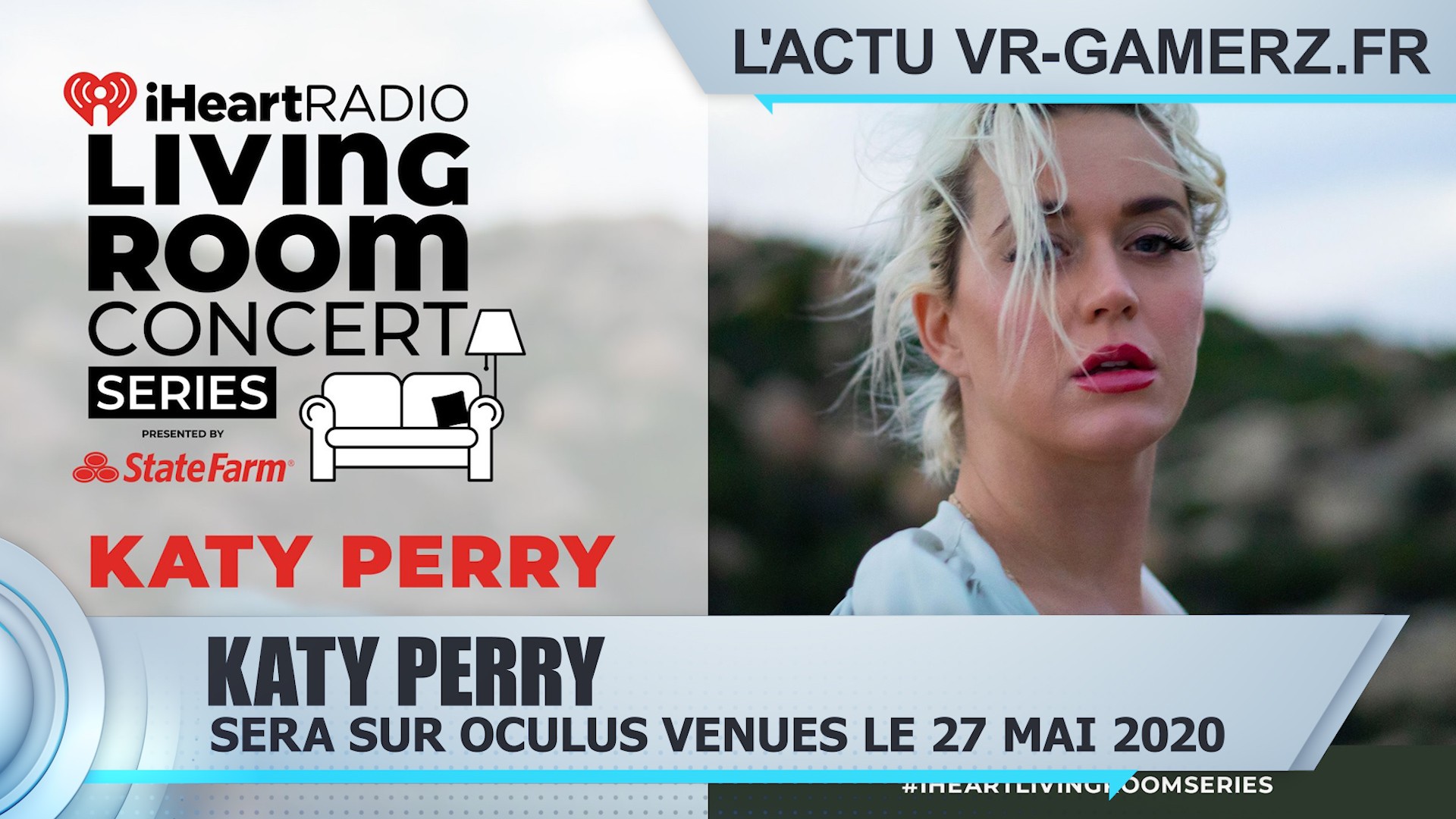 Katy Perry sera sur Oculus venues le 27 Mai