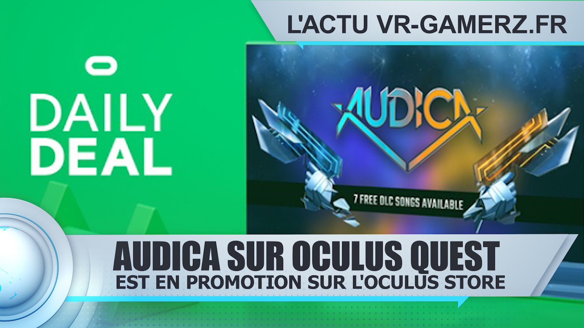 Audica est en promotion sur Oculus quest