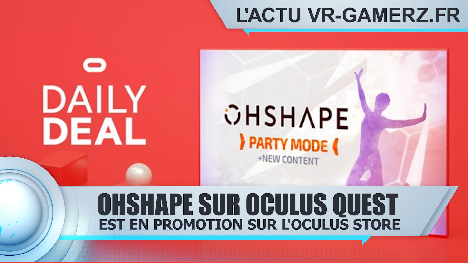 OhShape est en promotion sur Oculus quest