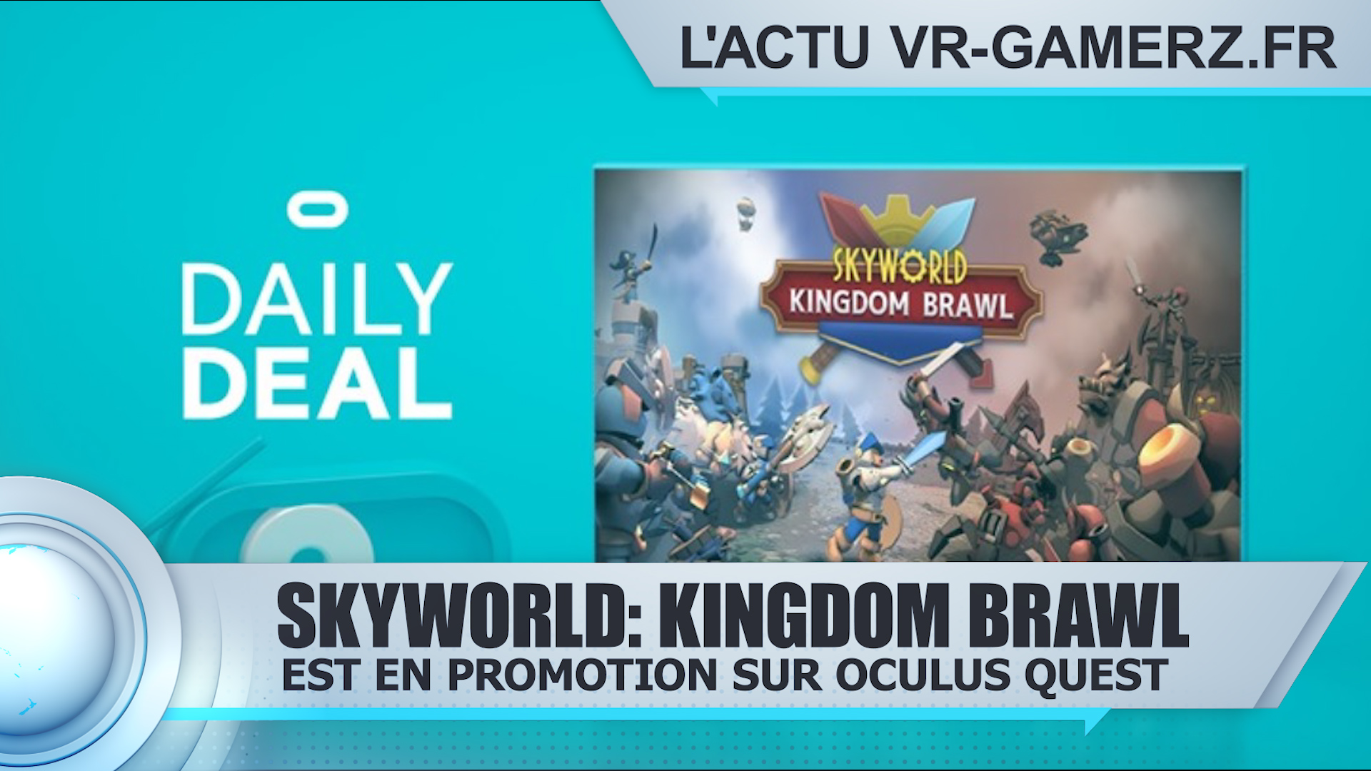 Skyworld: Kingdom Brawl est en promotion sur Oculus quest