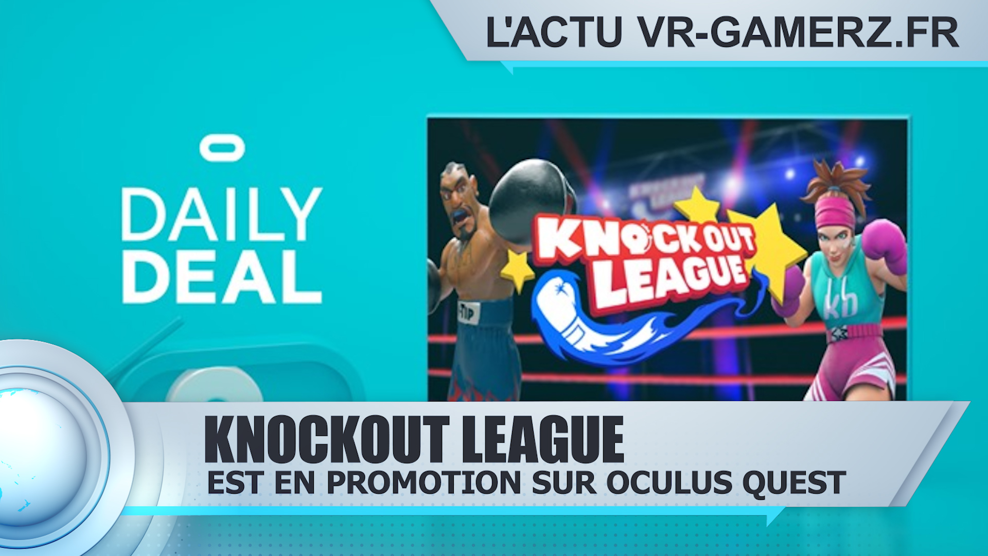 Knockout league est en promotion sur Oculus quest