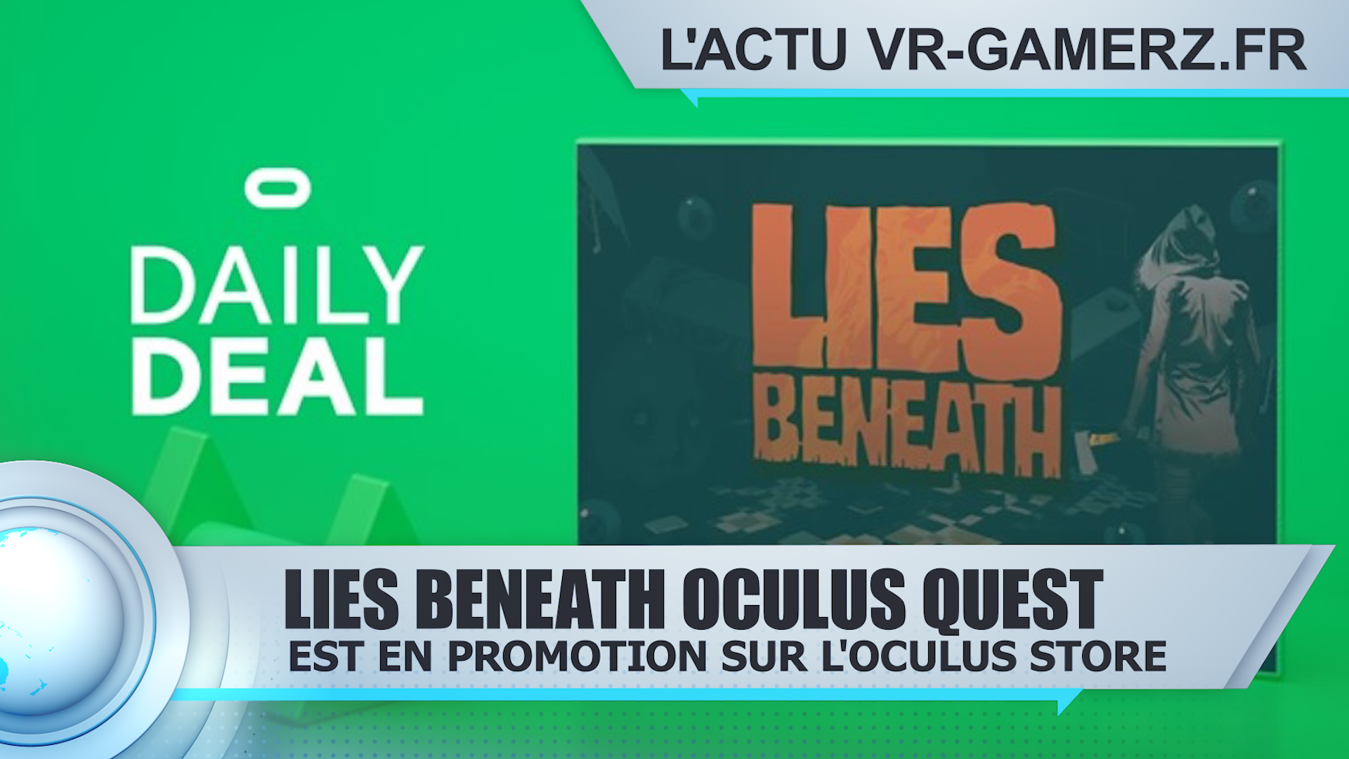 Lies Beneath Oculus quest est en promotion
