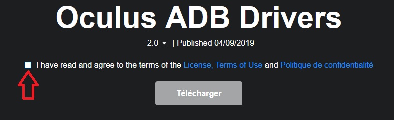 Oculus adb drivers