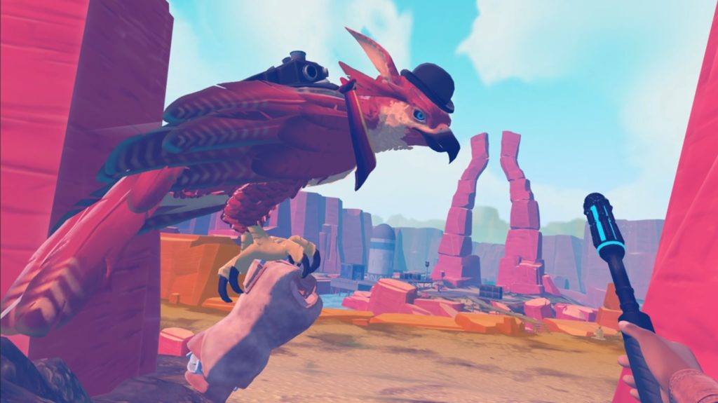 Test de Falcon age sur Oculus quest : Liez-vous d'amitié avec un faucon !