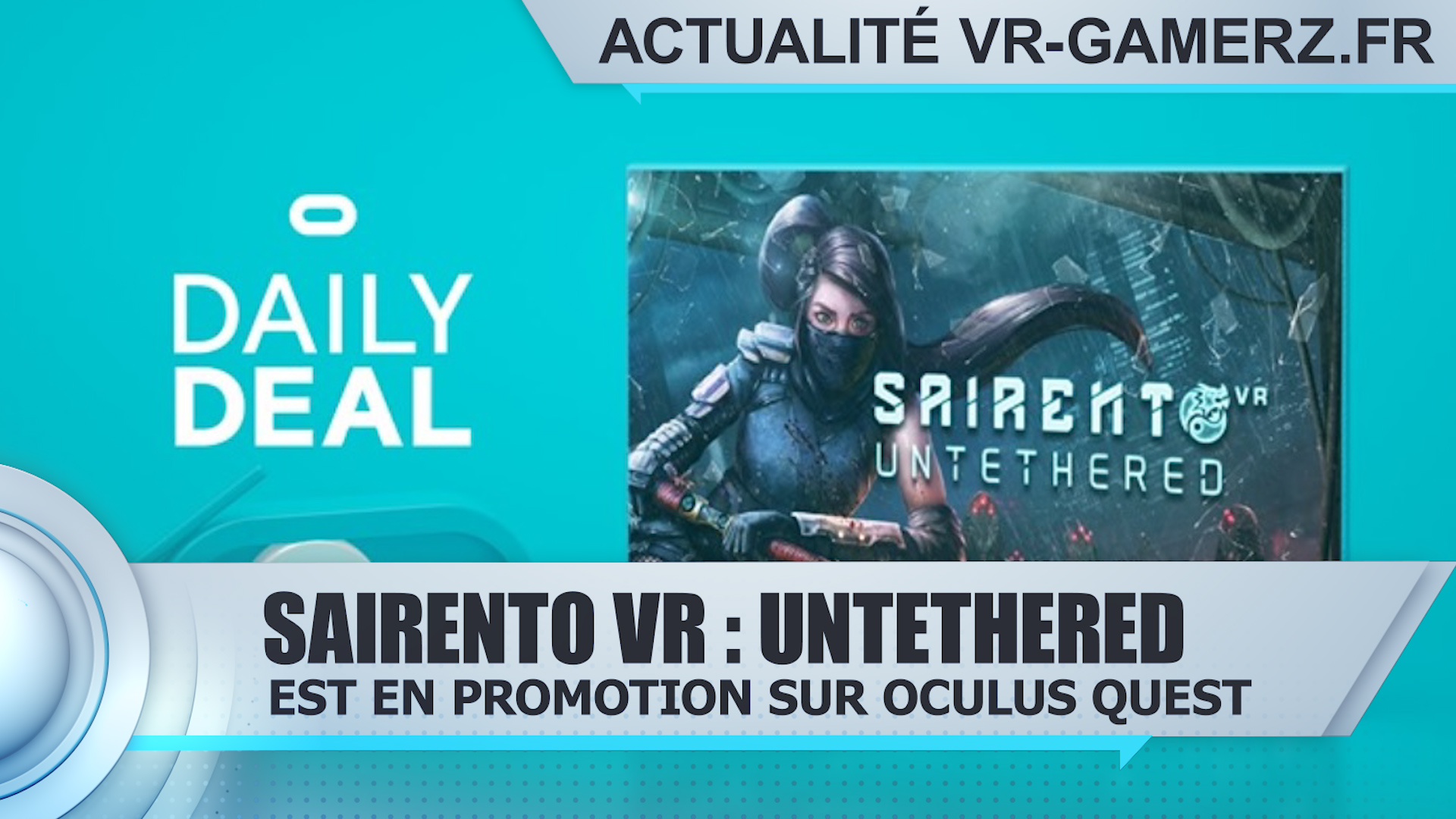 Sairento est en promotion sur Oculus quest