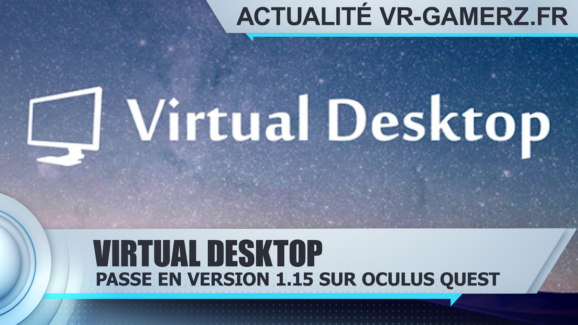 Virtual desktop : La version 1.15 est disponible !