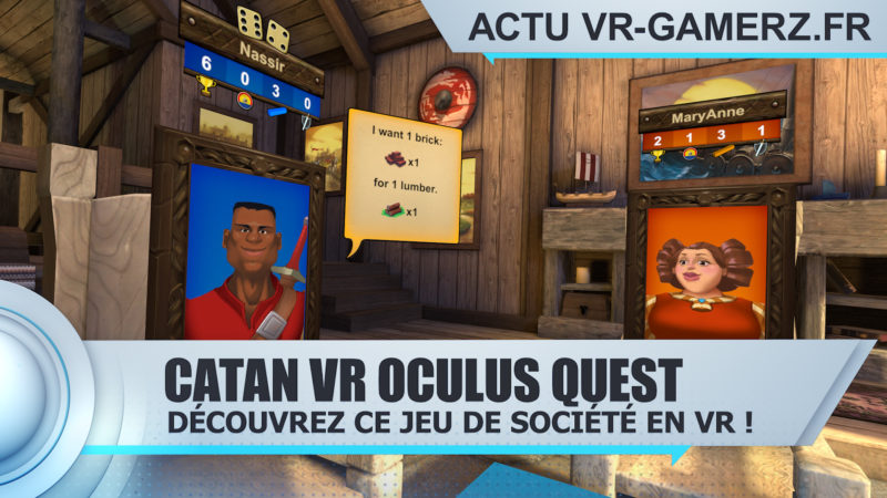 Catan VR est disponible : Découvrez ce jeu de société en VR !