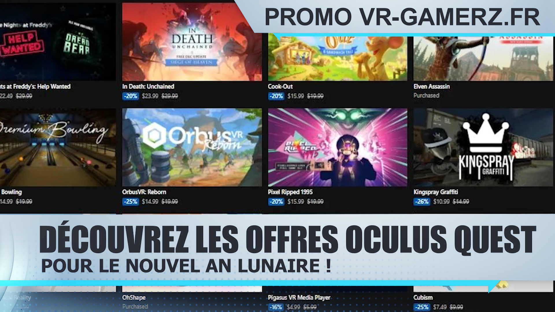 Découvrez les promotions Oculus quest pour le nouvel an lunaire !