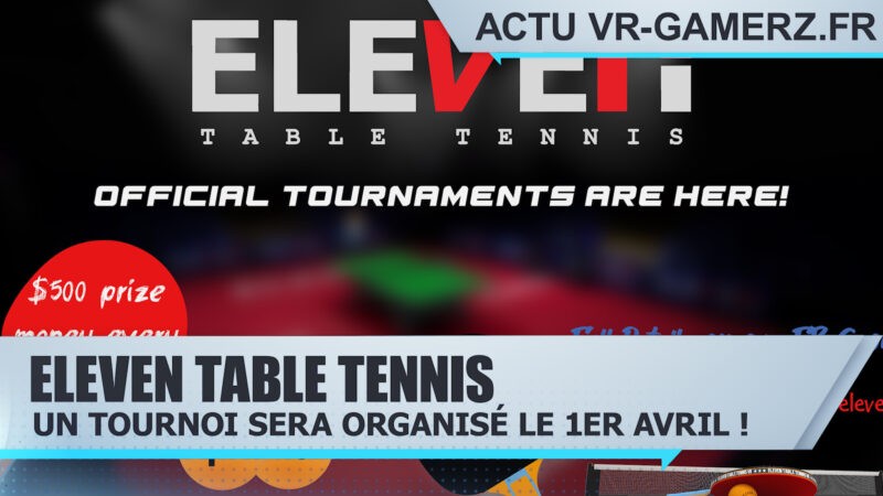 Eleven Table Tennis : Un tournoi sera organisé le 1er Avril !