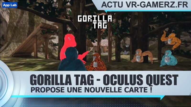 Gorilla Tag propose une nouvelle carte sur Oculus quest !
