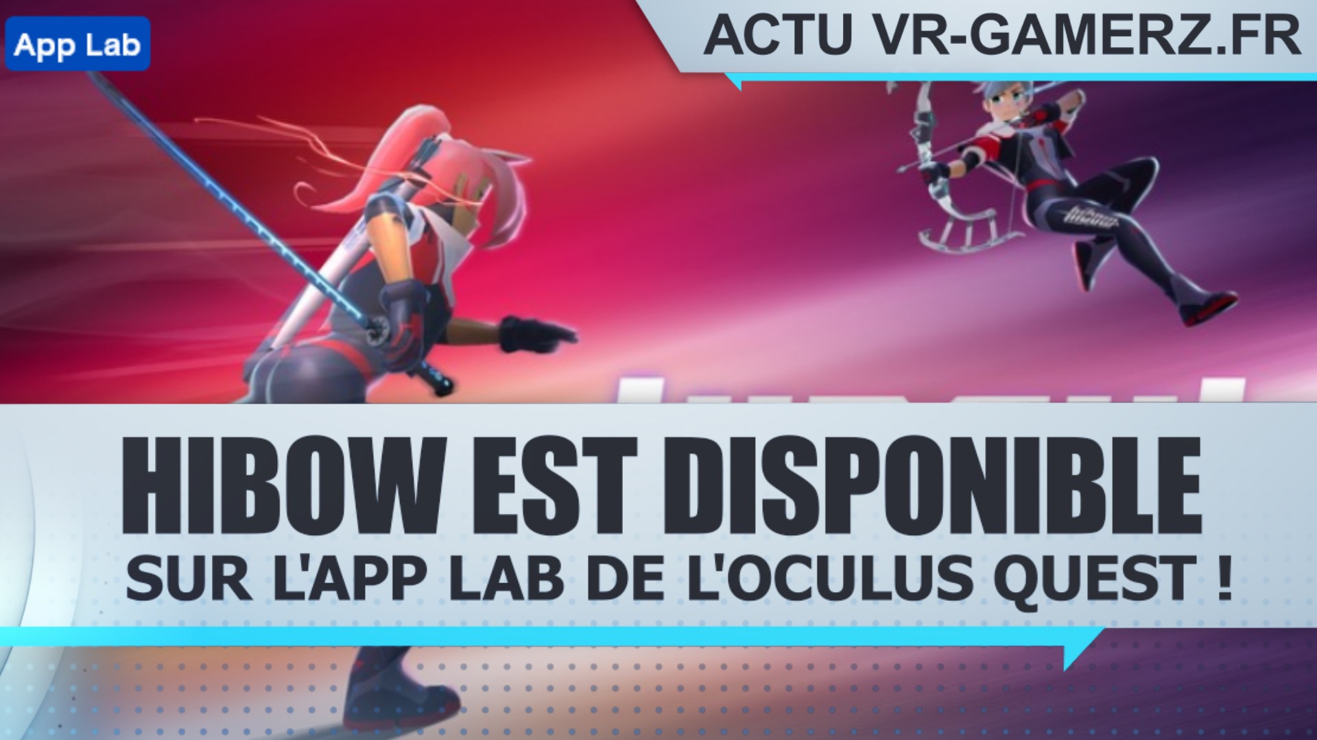 Hibow est disponible sur l'App lab de l'Oculus quest !