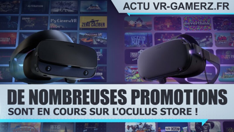 L'Oculus store propose de nombreuses promotions !