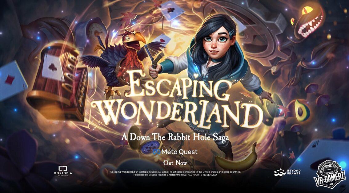 Test de Escaping Wonderland sur Meta Quest : Un conte enchanteur en VR