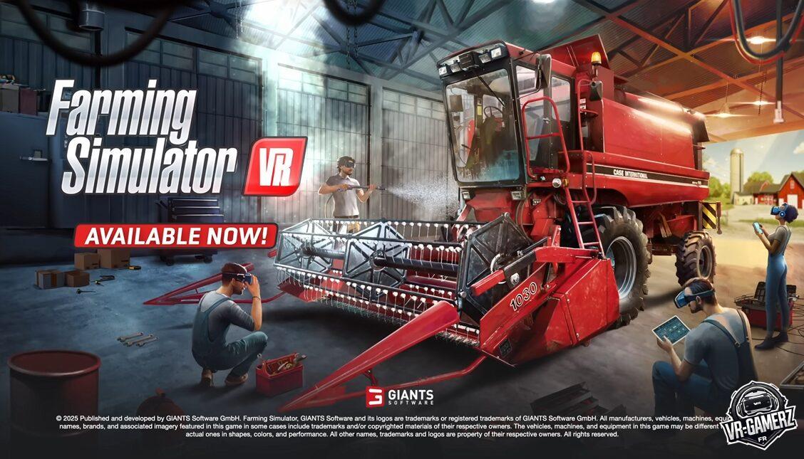 Farming Simulator VR est maintenant disponible sur Meta Quest !