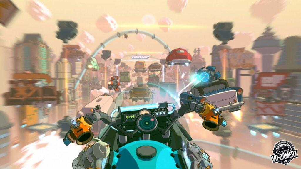 Test de Retronika sur Meta Quest : Un voyage futuriste à pleine vitesse