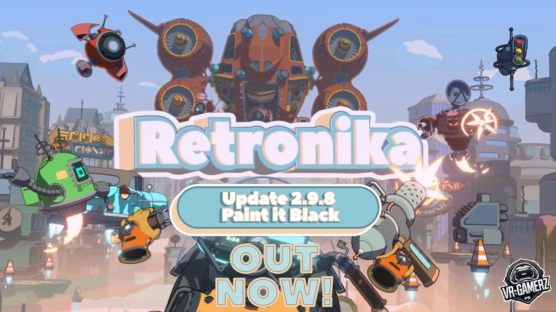 Retronika sur Meta Quest : Une mise à jour avec de nouvelles options de personnalisation