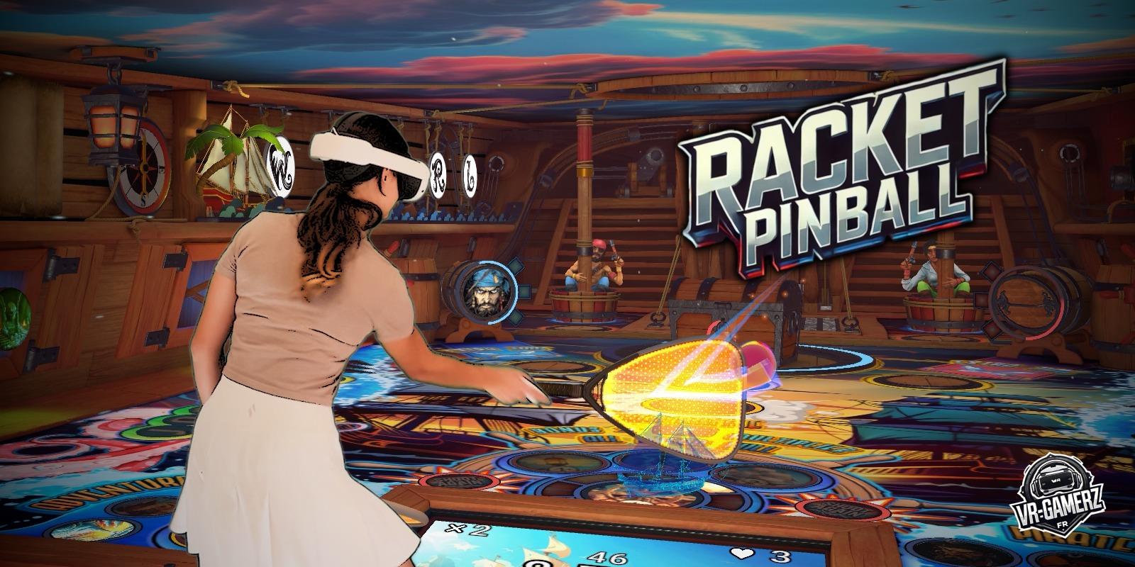 Racket Pinball – Mise à jour 1.48 sur Meta Quest : Nouvelle arène Wild West et améliorations de gameplay