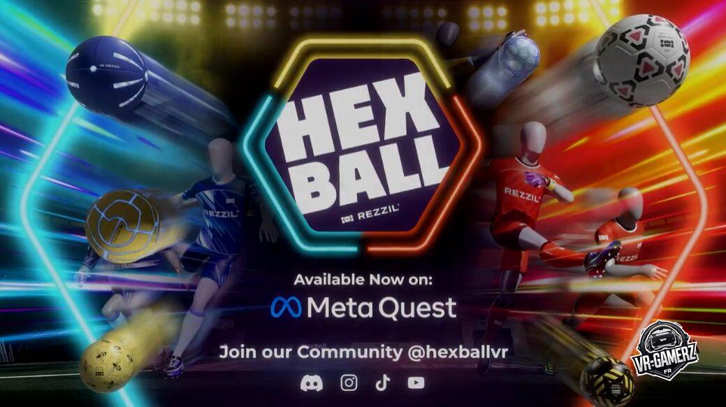 Hexball Meta Quest : Le football en VR passe à la vitesse supérieure !