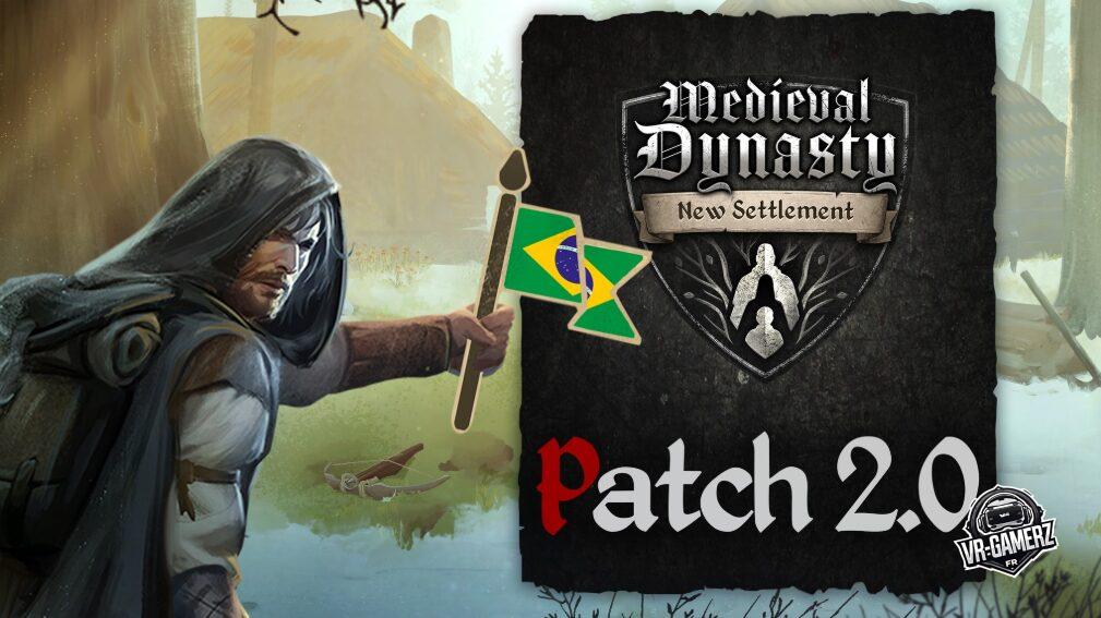 Medieval Dynasty New Settlement : La mise à jour 2.0 apporte de nombreuses nouveautés sur Meta Quest !