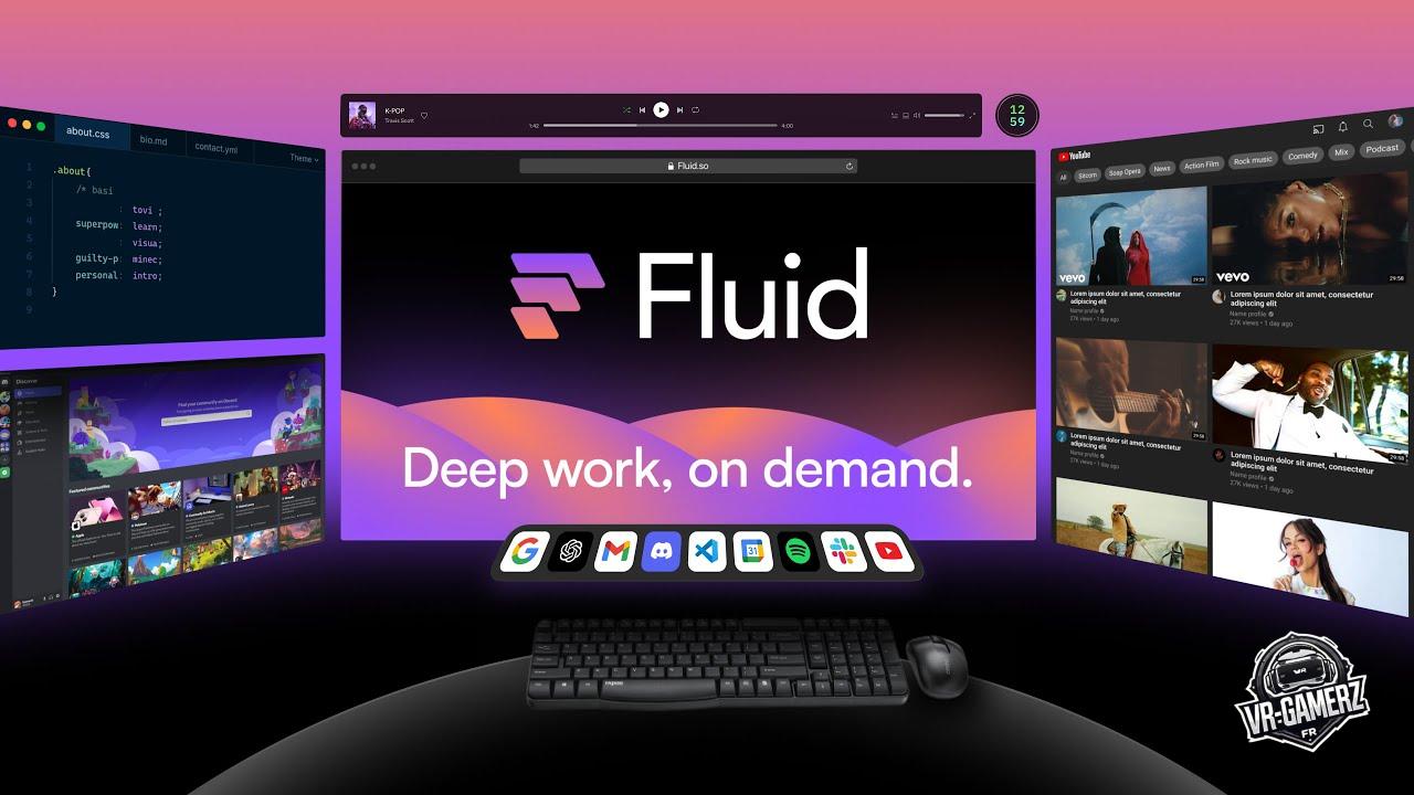 Fluid se met à jour sur Meta Quest avec Campus, un environnement dédié au coworking !