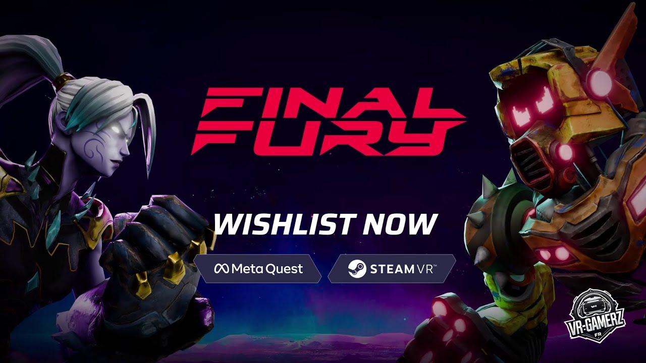 Final Fury Meta Quest : Testez gratuitement ce jeu de combat arcade en VR grâce à l’alpha ouverte !
