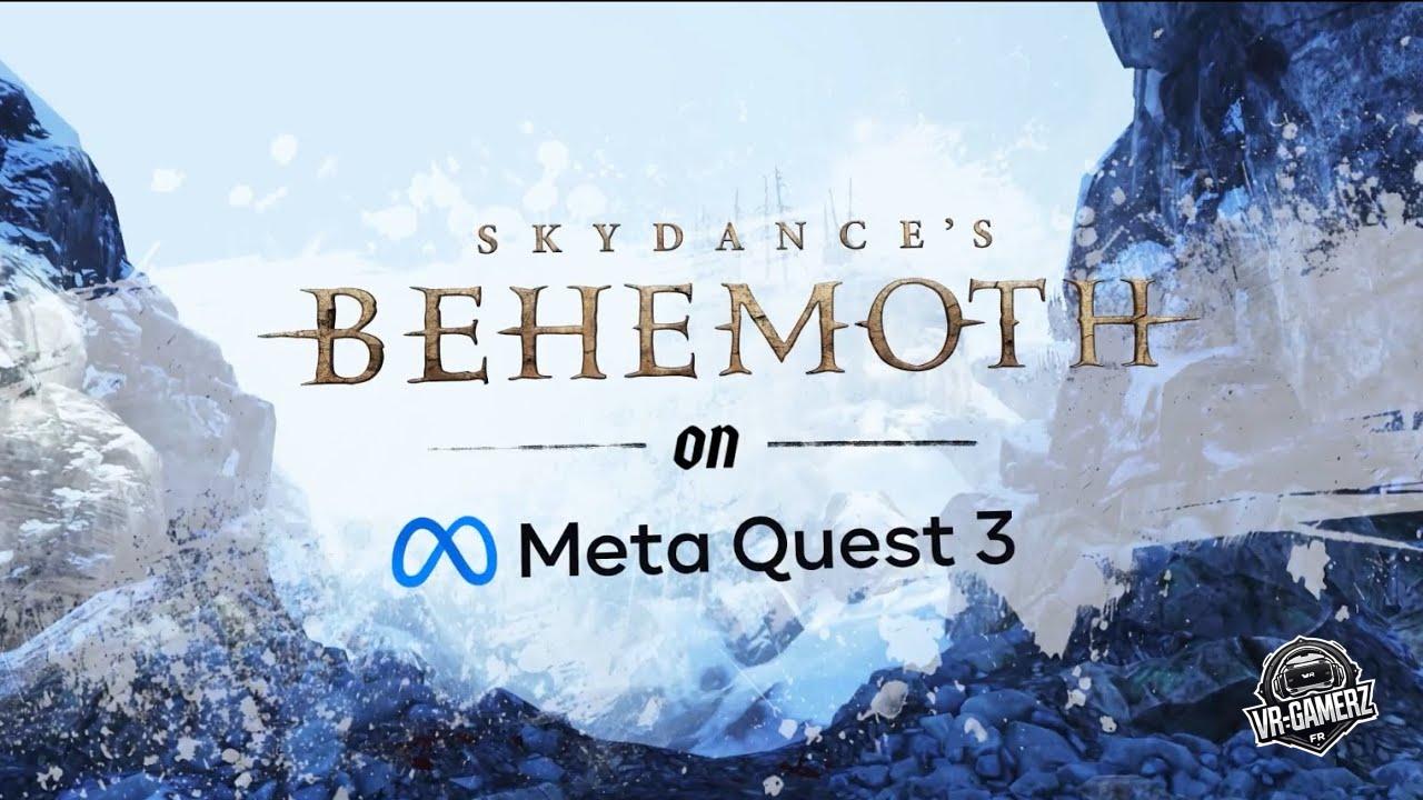 Skydance’s BEHEMOTH – La nouvelle mise à jour introduit le New Game+ sur Meta Quest !