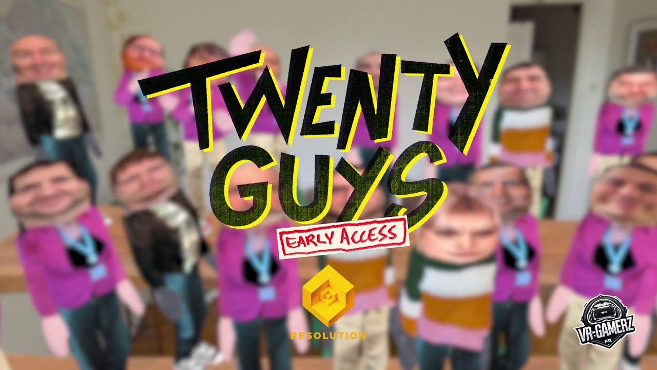 Twenty Guys en accès anticipé sur Meta Quest : un bac à sable VR gratuit et déjanté