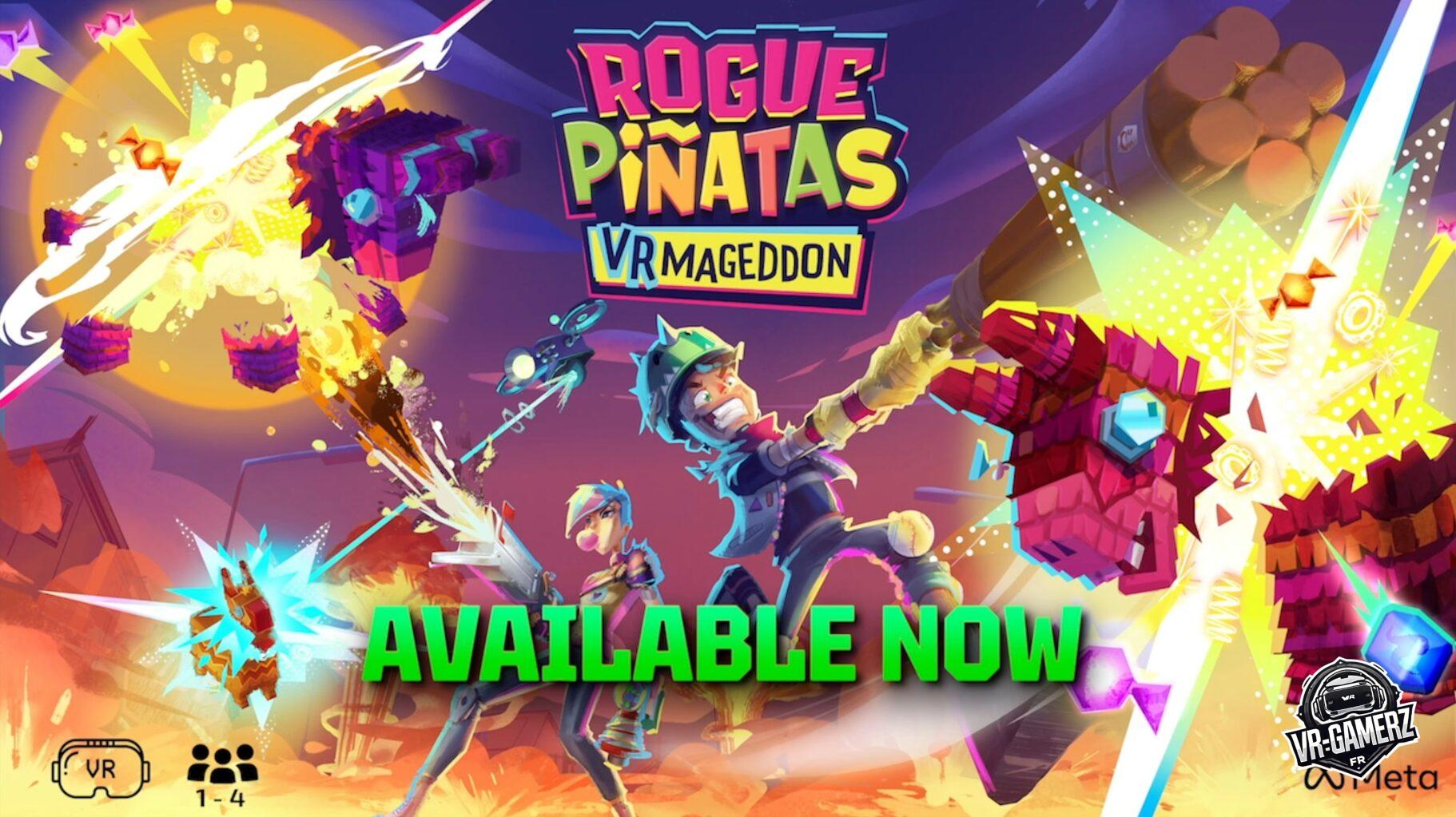 Test de Rogue Piñatas sur Meta Quest – Un chaos sucré et explosif - VR ...