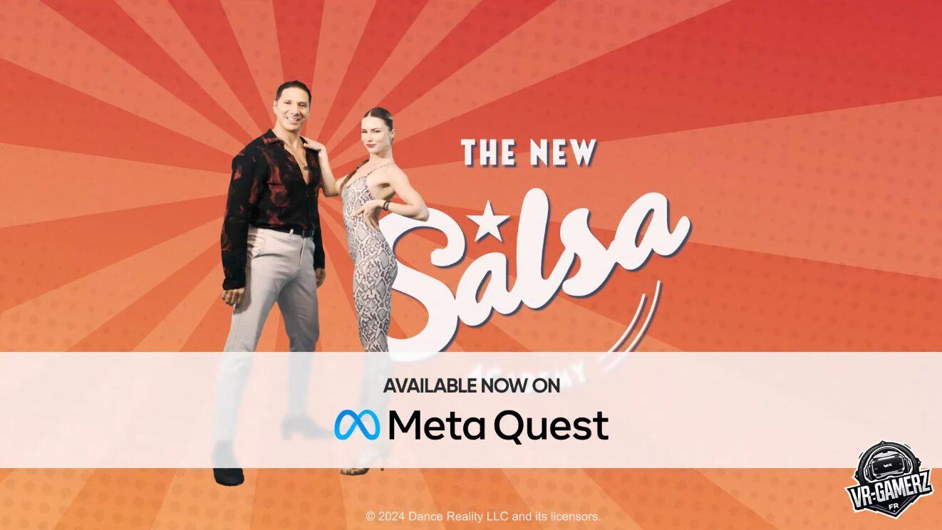 The New Salsa Academy sur Meta Quest : Apprenez la Salsa en VR !