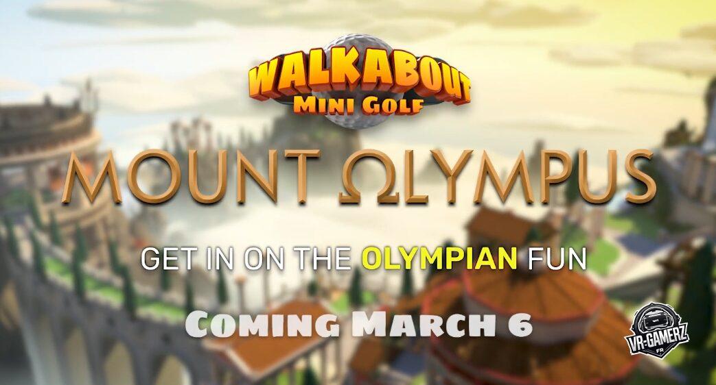 Walkabout Mini Golf : Le mont olympe arrive sur Meta Quest !