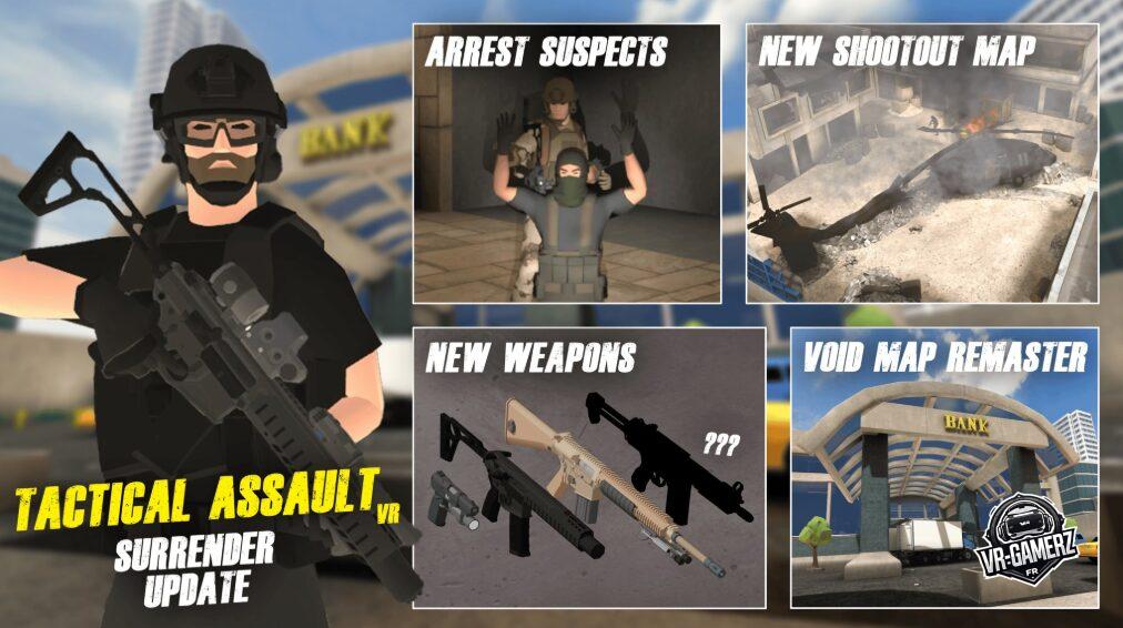 Tactical Assault VR – Mise à jour Meta Quest : “The Surrender Update” arrive le 10 avril !