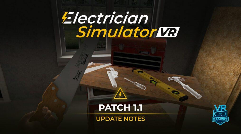 Electrician Simulator VR Meta Quest – Première grosse mise à jour post-lancement !