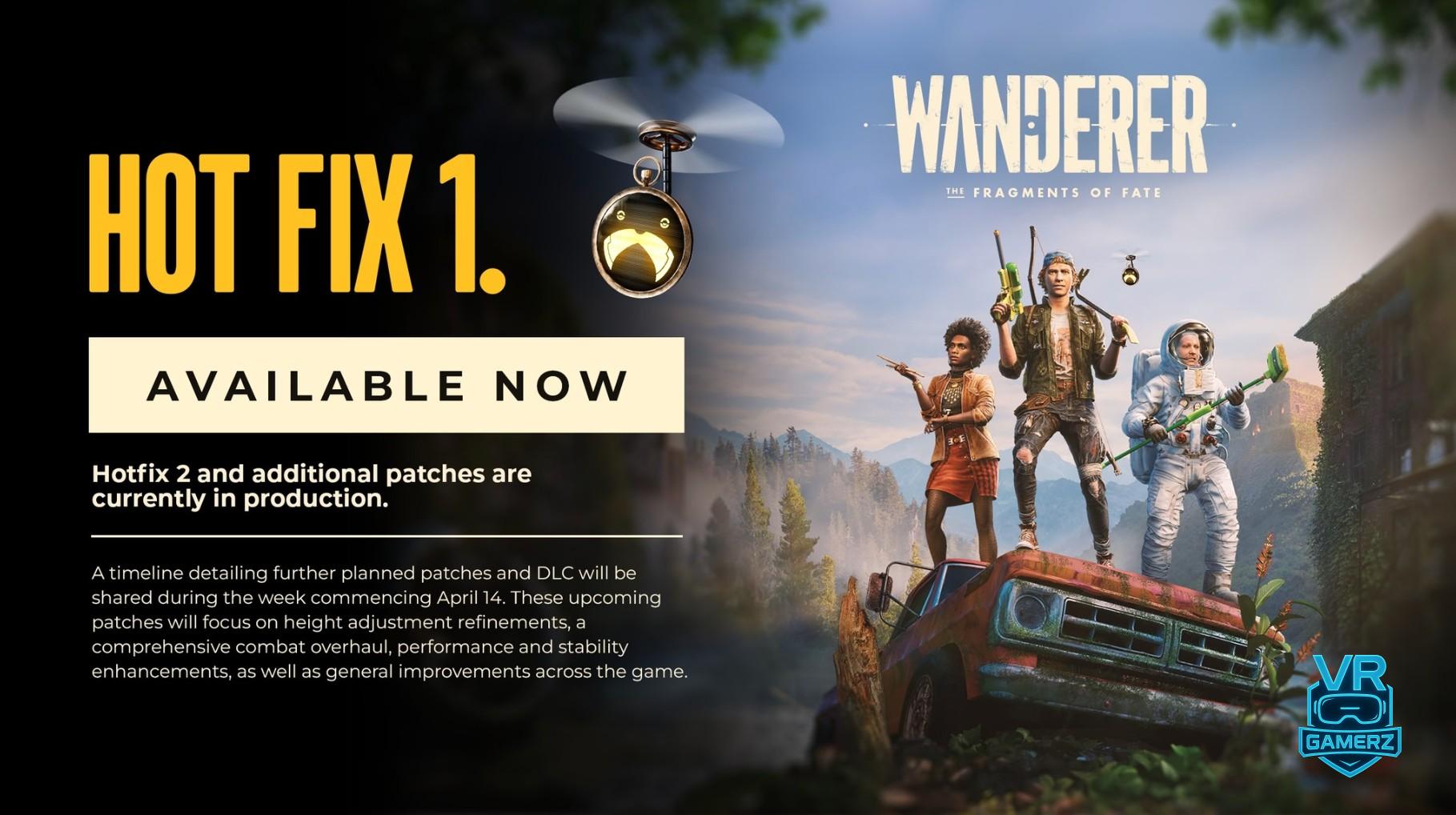 Wanderer: The Fragments of Fate : Une première mise à jour sur Meta Quest !