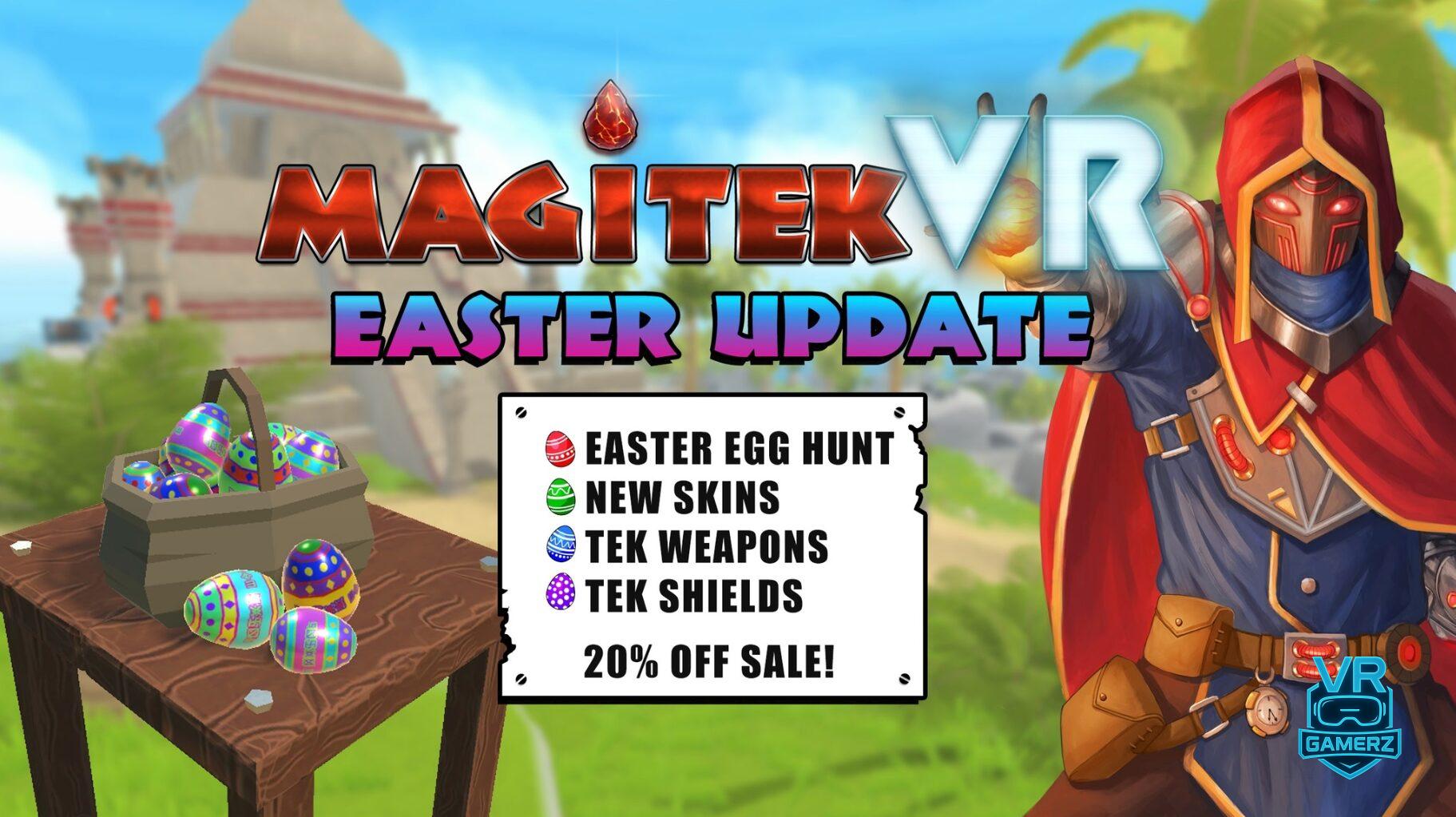 Magitek Meta Quest – Mise à jour Easter Update : Une chasse aux œufs légendaire et de nouvelles armes !