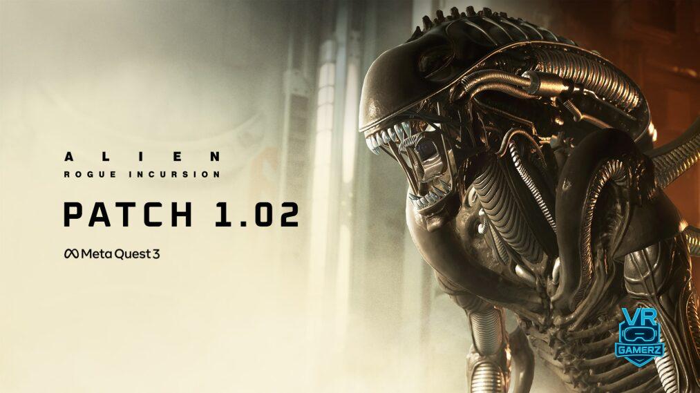 Alien: Rogue Incursion : Mise à jour 1.02 sur Meta Quest