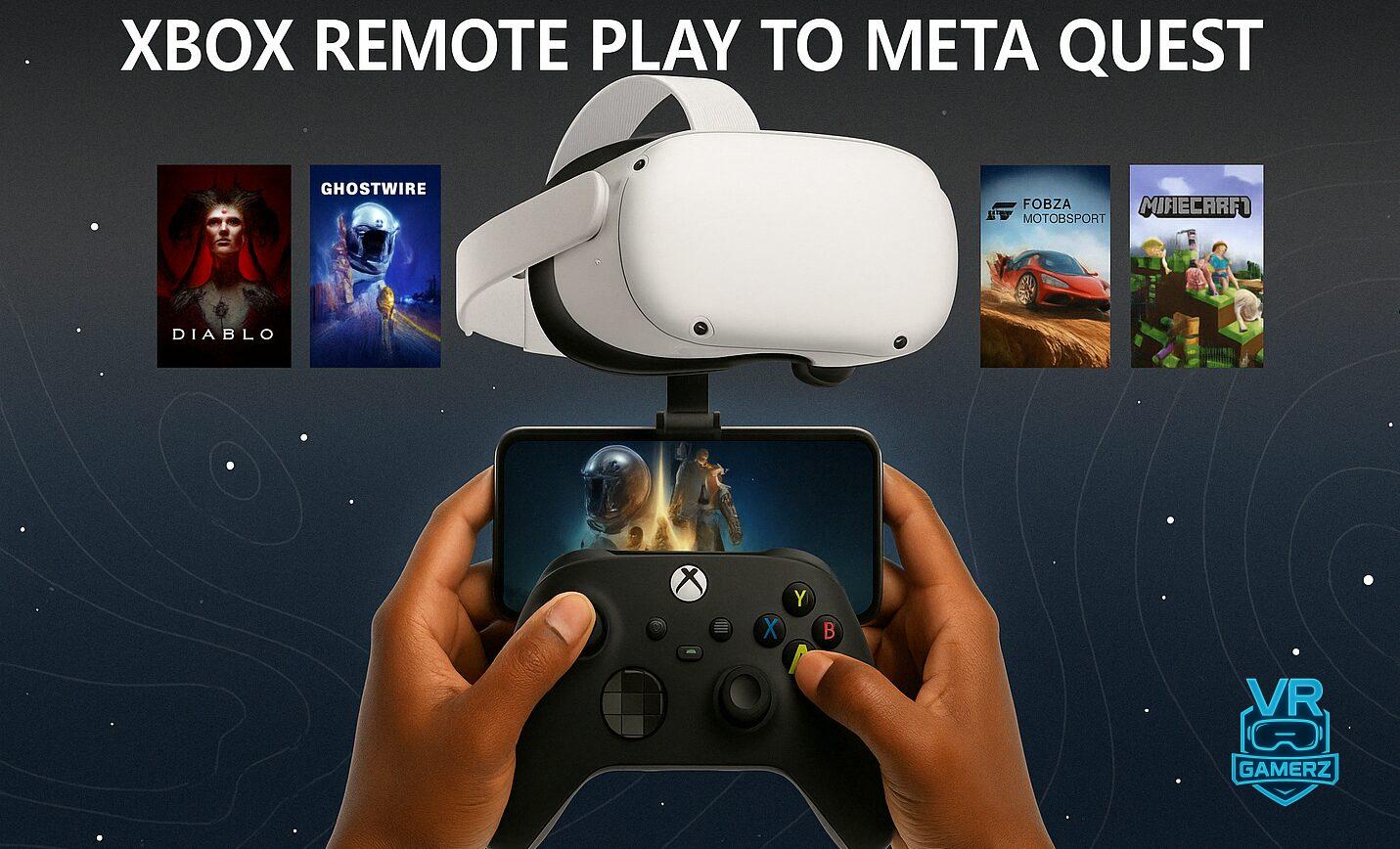 Xbox Remote Play arrive sur Meta Quest : une nouvelle passerelle entre console et VR