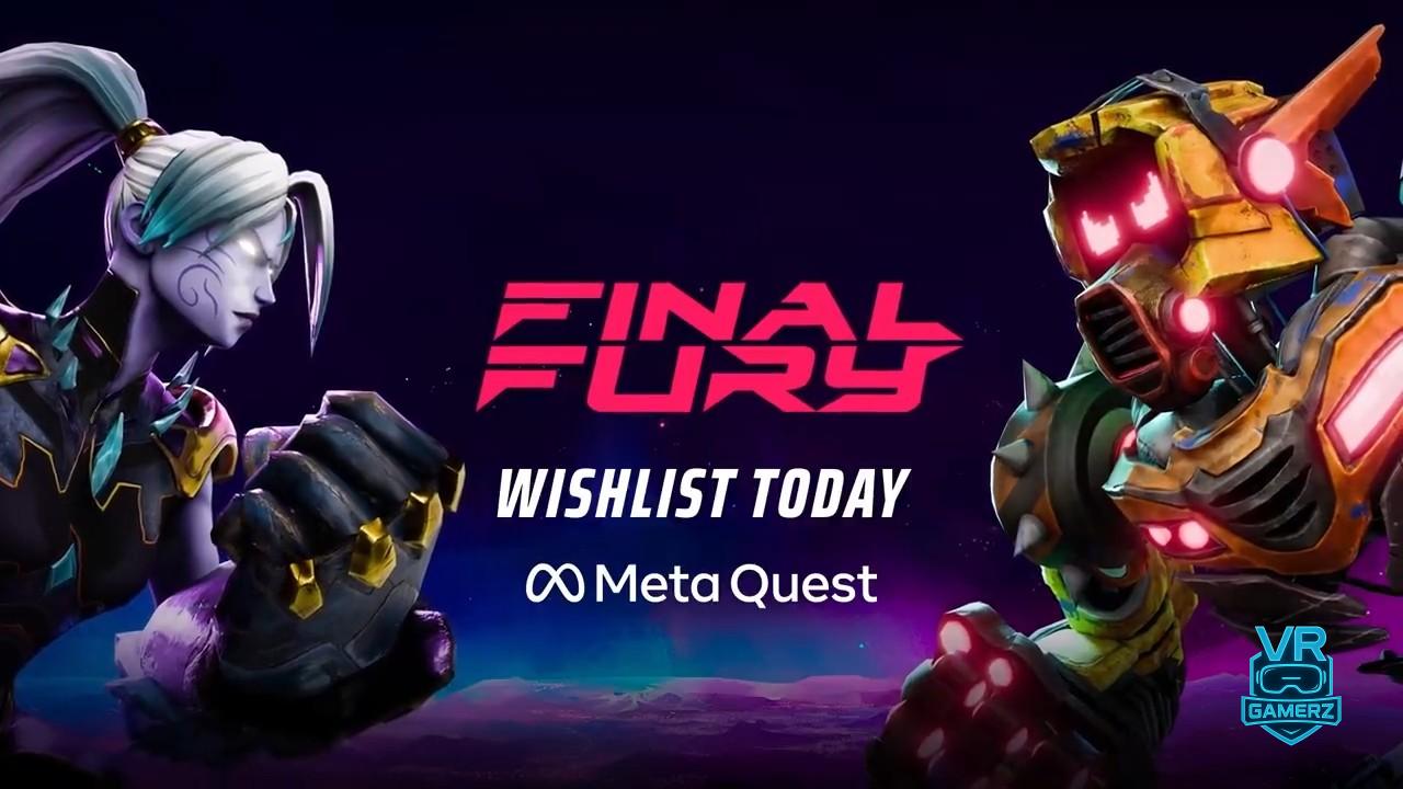 Final Fury Meta Quest – Le jeu de combat VR arrive en accès anticipé le 8 mai