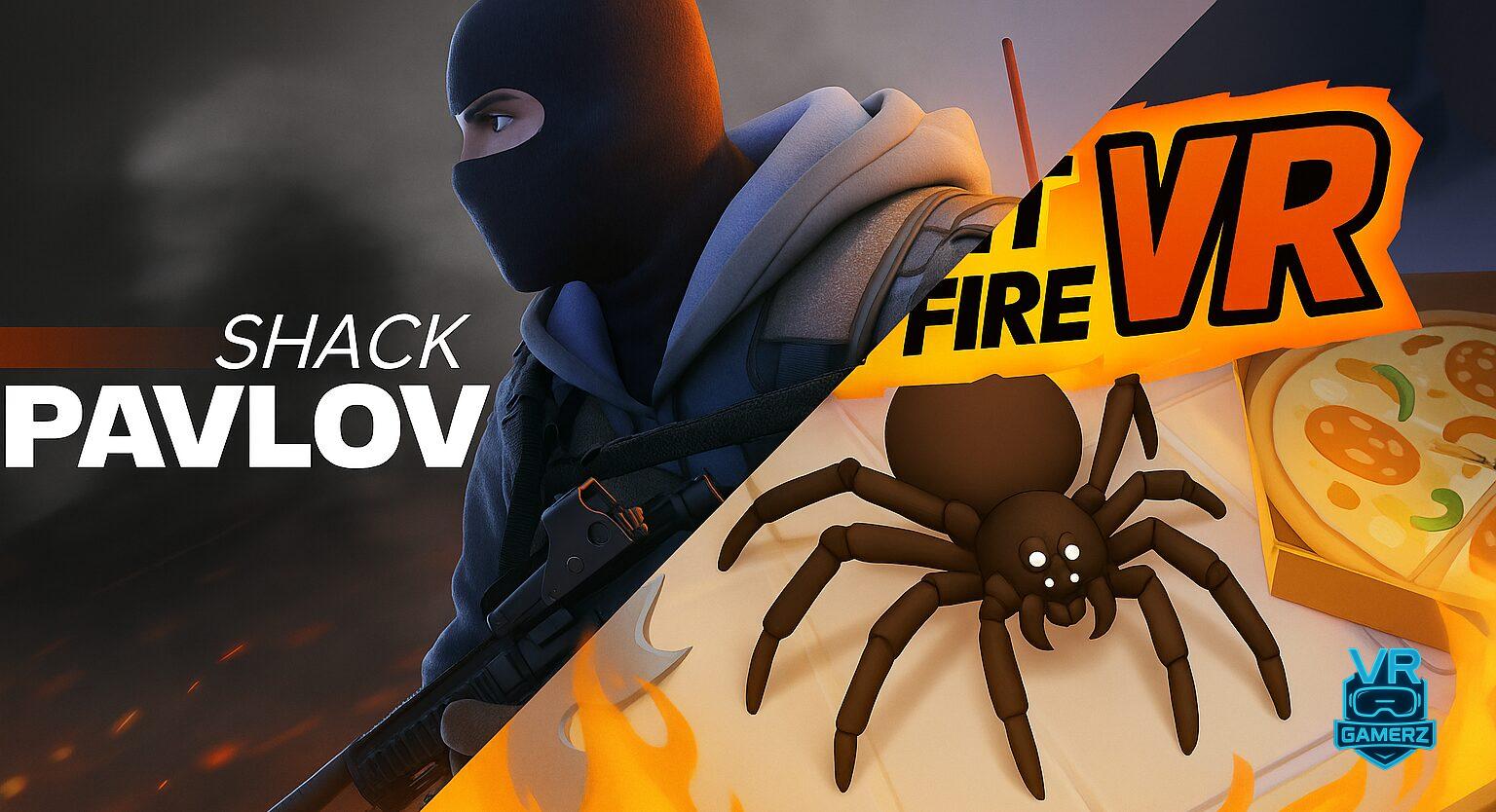 Les jeux Meta Quest+ du mois de Mai 2025 : Pavlov Shack et Kill It With Fire VR